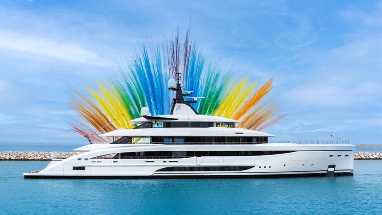 CRN Amor à Vida: il superyacht italiano che è salpato da Ancona